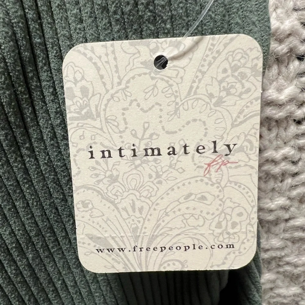 Free People Sage Ribbed Bodysuit - Picture 3 of 4